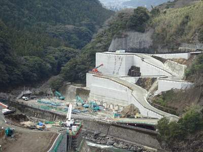 立野ダム SWL到達 その2